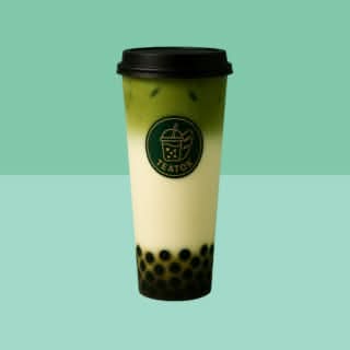 Creamy Matcha Boba Latte 抹茶波霸拿鐵